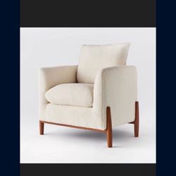 Elroy Sherpa Chair & Ottoman - Studio Mcgee 