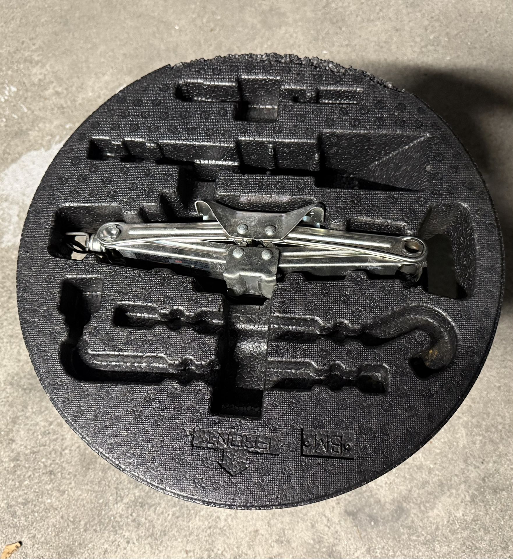 2016 Honda Civic Spare Tire Jack Foam Insert With Jack Only