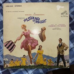 The Sound Of Music Original Soundtrrack, 1965  Vinyl Record LSOD-2005