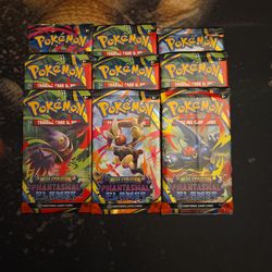 Phantasmal Flames booster packs pokemon tcg