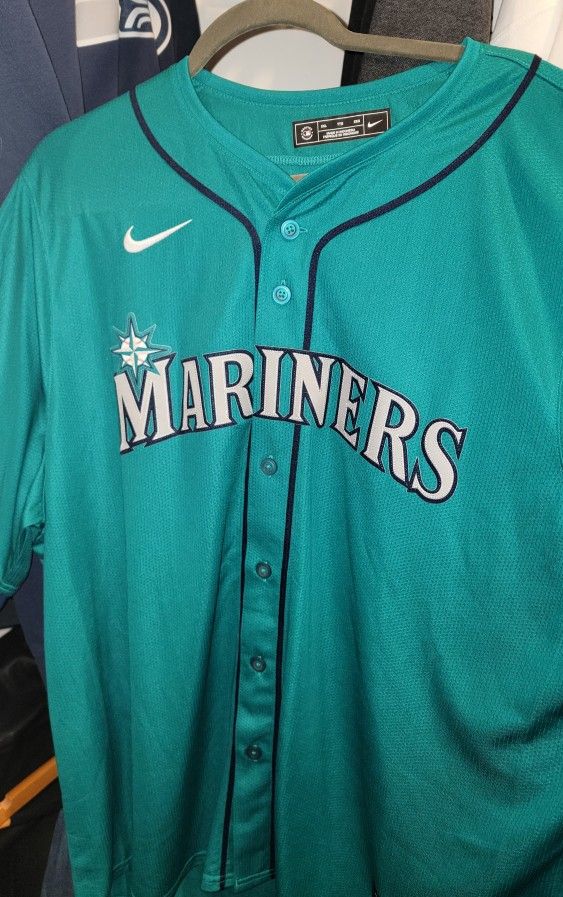 Nike Mariners Jersey - Aqua