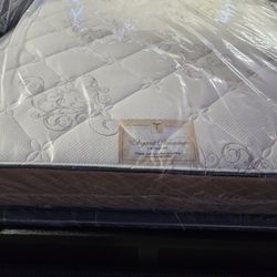 ORTHOPEDIC  !!! QUEEN SET $199 __ MATTRESS AND BOX SPRING 