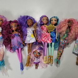 Hairmazing doll fantasy lot of 8