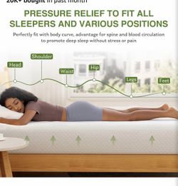 EGOHOME Full Size Memory Foam Mattress