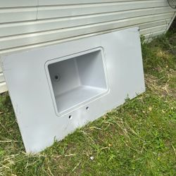 Big Heavy Sink With Top Quartz