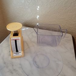 Weight Watchers Scale With Measuring Cup And Plate