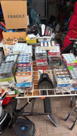 Clean uncut golf balls