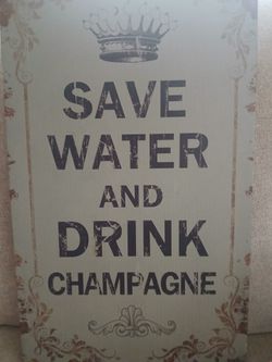 Wooden Decorative sign