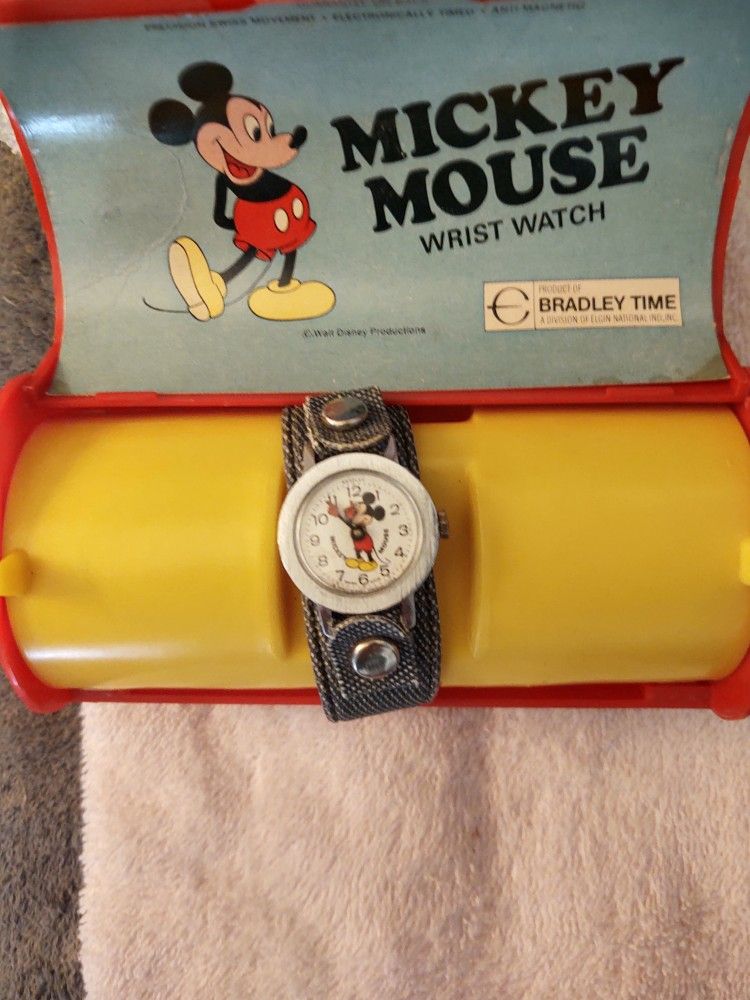 Old Mickey Mouse Watch.... If You Would Like To Have It Make Me Your Offer