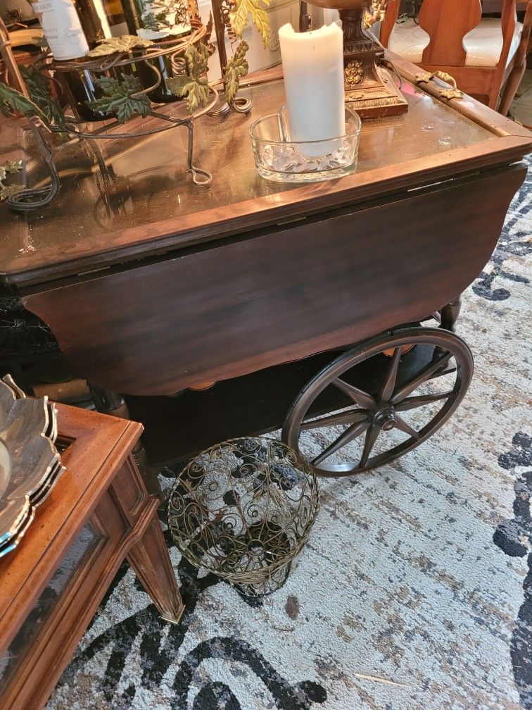 Antique serving Cart