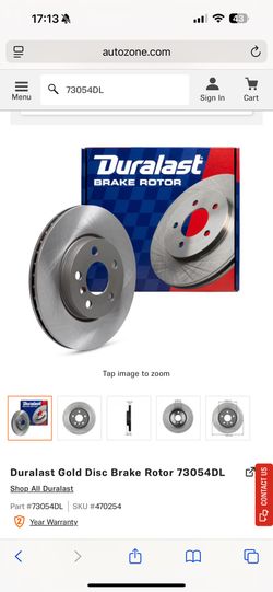 Duralast Gold Rotors
