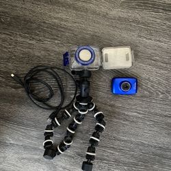 VIVITAR DVR 783 HD Camera, Waterproof Case, & Tripod!