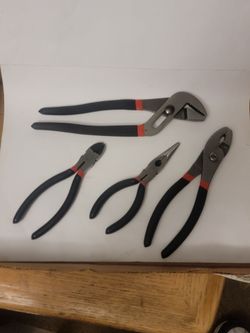 4-Piece Pliers Set