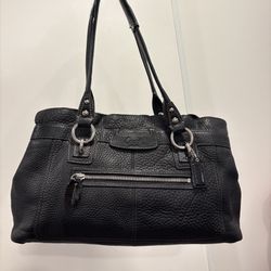 Coach Pebbles Leather Shoulder Bag