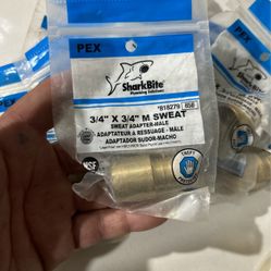 Pex 3/4 X3/4 Copper To Pex B