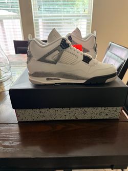 Air Jordan 4 White Cements (Mens 9.5)