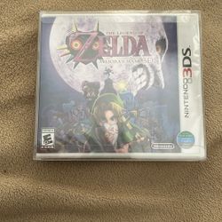 The Legend Of Zelda Majora’s Mask 3D Nintendo 3DS Sealed