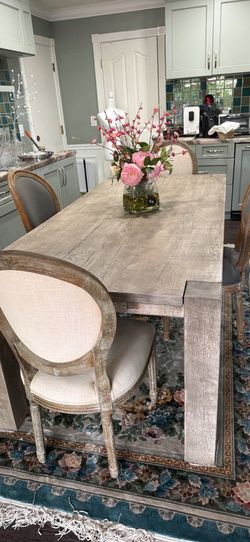 Restoration hardware dining table