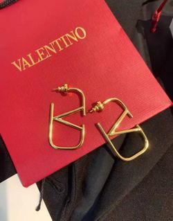 Valentino monogram earrings