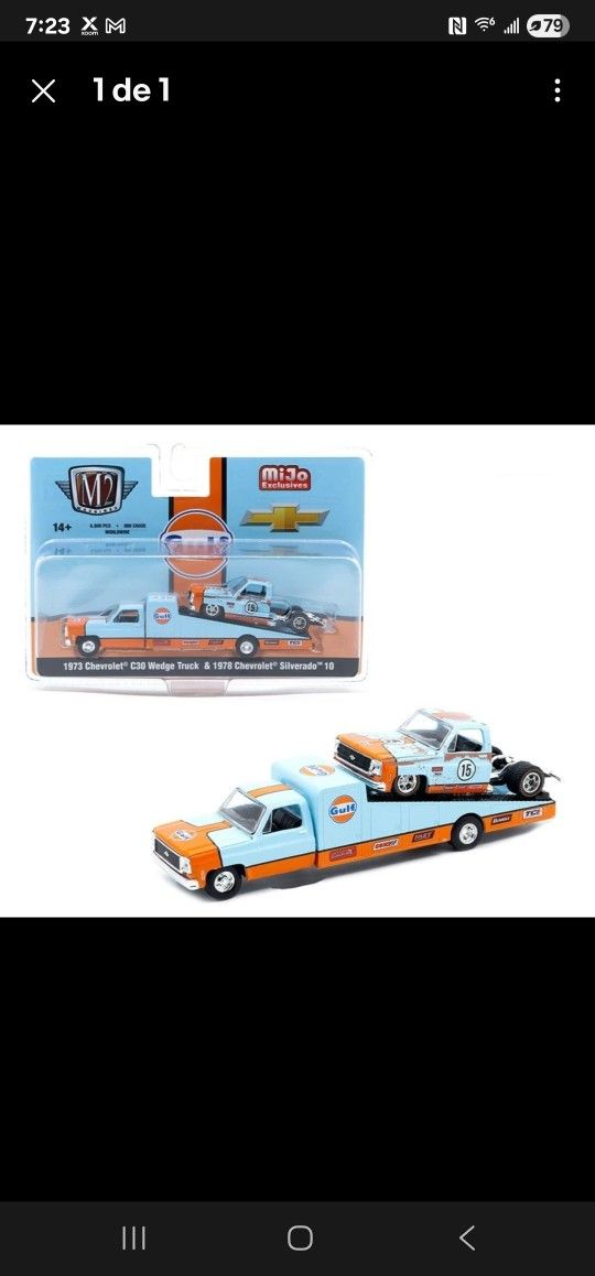 Toys M2 1.64 Chevrolet C30 & Chevrolet Silverado 