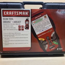 Craftsman 47209 OBD2&1 + ABS Scan Tool