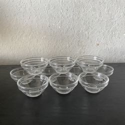 10pcs Small Glass Bowl Set - 2.5oz