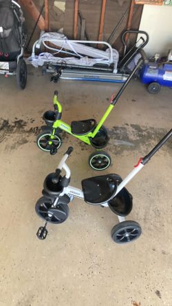 Trials sit down tricycle