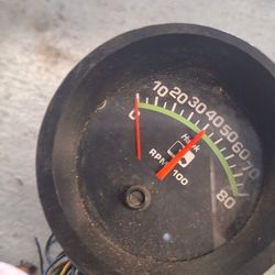 Small 3" Tachometer  ,rpm Guage.  Good Used Condition. 35th Ave And McDowell Phx 