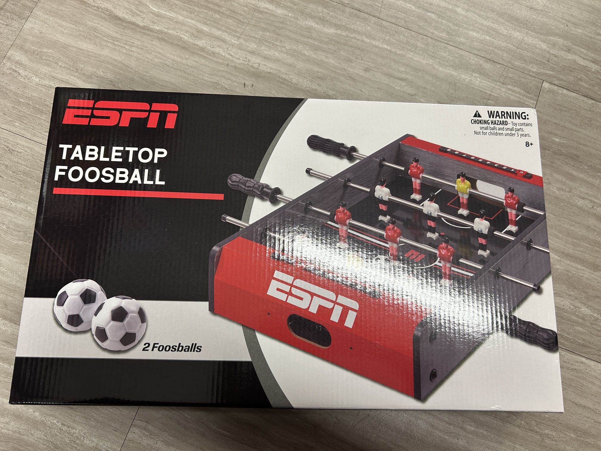 NWT ESPN Tabletop Foosball Game