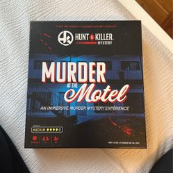 hunt a killer: murder mystery game