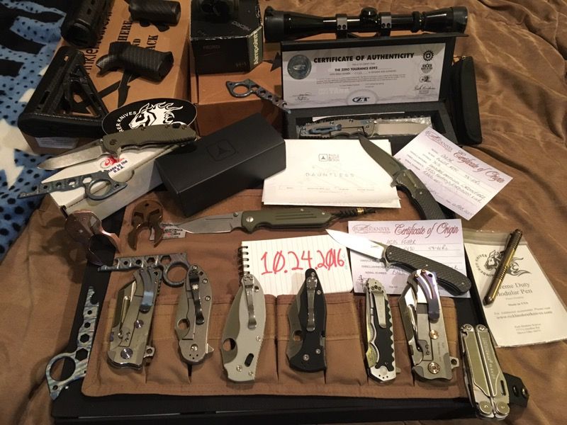 EDC: Mid-Tech, Custom, Rare/Ltd. Run Knives & Tactical Tools