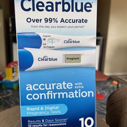 Clear Blue Test Kits
