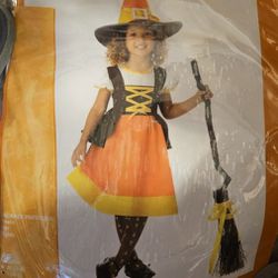 Little Girls Witch Costume 
