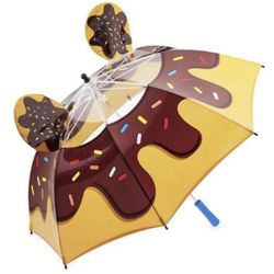 Disney Parks Mickey Mouse Ears Doughnut Pop Up Umbrella (Barely Used)