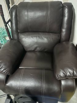 Recliner chair love seat and recliner