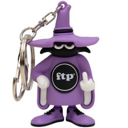 FTP SPOOK RUBBER KEYCHAIN