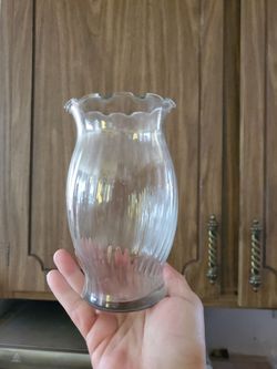 Ribbed vase