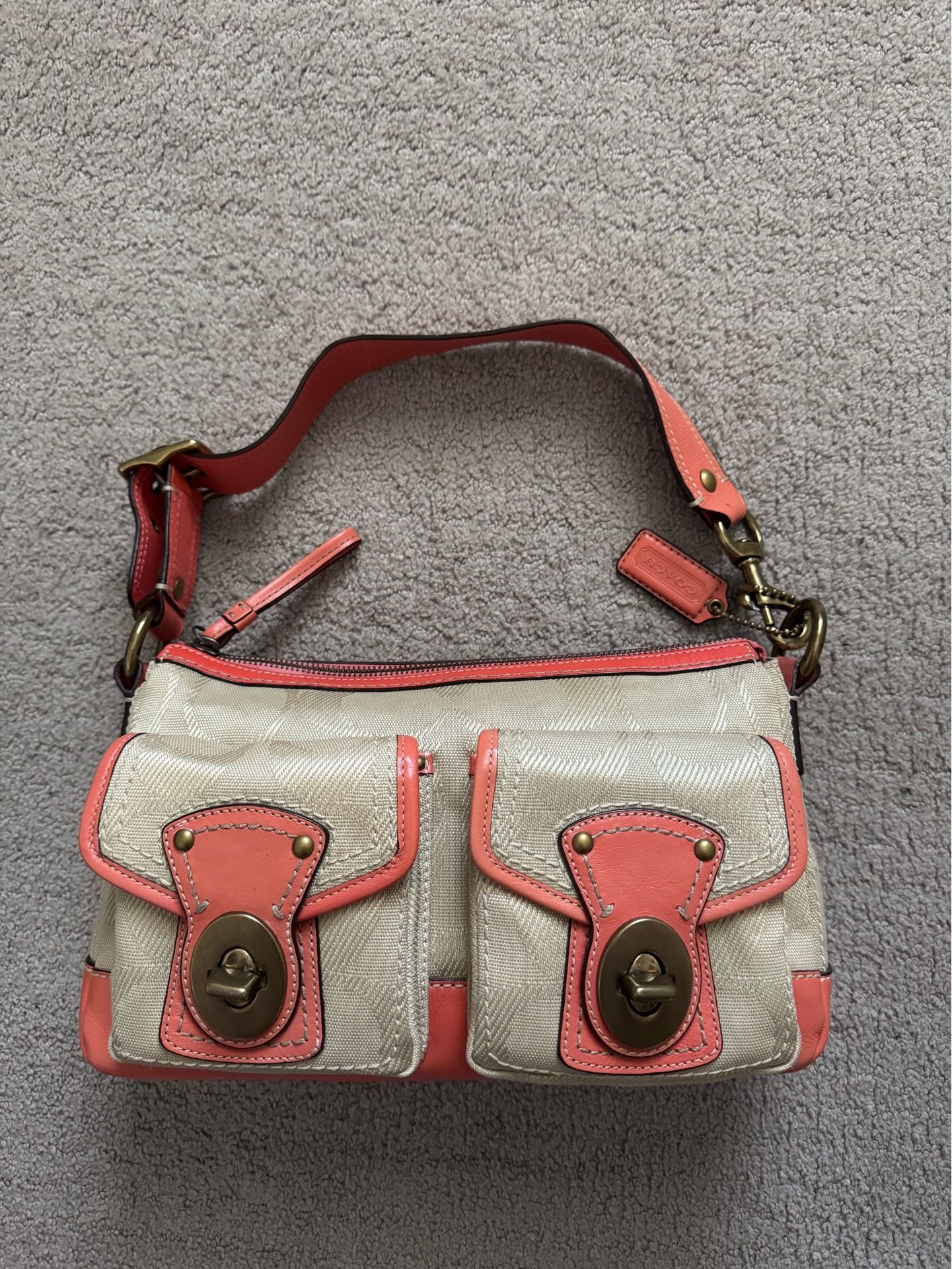 Coach Legacy Signature Shoulder Bag