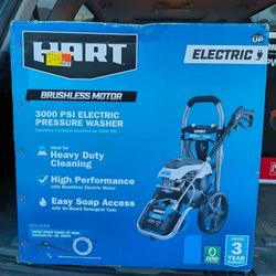 NEW Hart 3000 psi Electric pressure washer
Lavadora a presion electrica 3000 psi