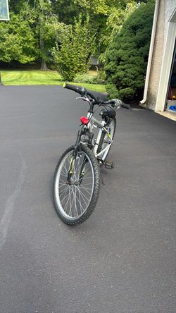 Mountain Bike with Knobby Tires