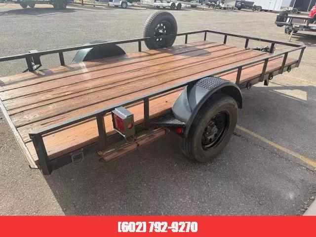 2009 Lifetime Trailers 12X6 Single Axle Utility, Ramps