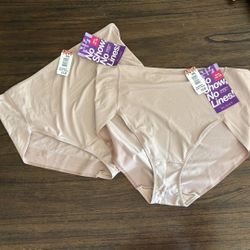 New 2 Pairs Of Naomi & Nicole Shapewear Panties  3X 