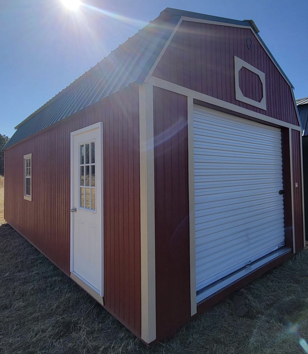 Graceland Portable Buildings Shed Gal Lofted Barn Garage Storage 