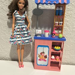 Icecream Barbie Set