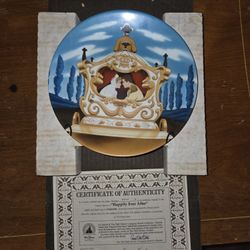 Disney Collector Plate Happily Ever After