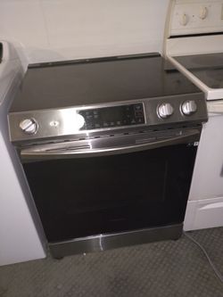 stainless steel glass top stove