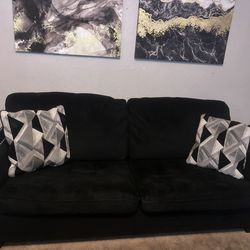 Black Couches