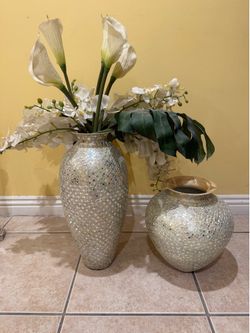Vases mirrored mosaic 2 sizes - Pier One