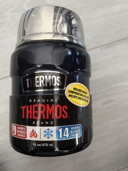 Thermos Stainless Food Jar With Spoon