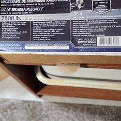 Fulton 3"X4" Foldaway Tongue